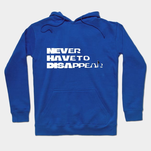 disappear_C Hoodie by justduick